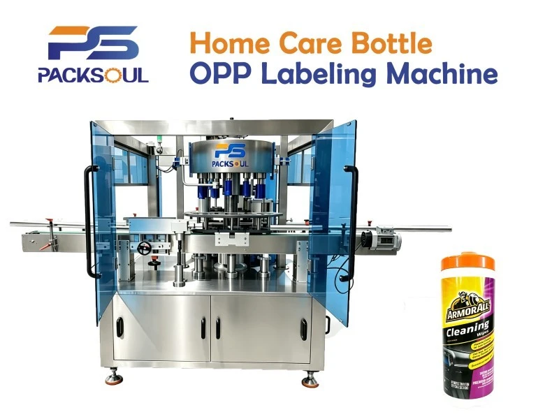 Home Care Bottle Opp Labeling Machine