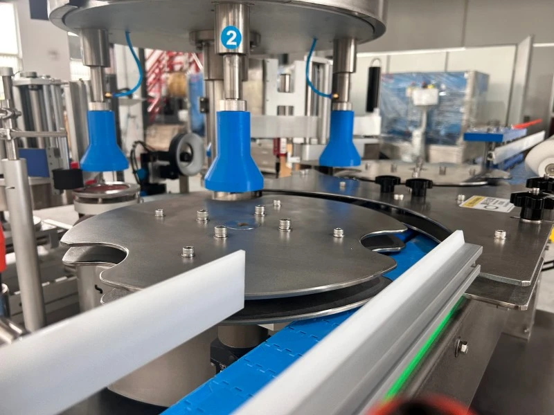 500g Square Sauce Jar Labeling Machine